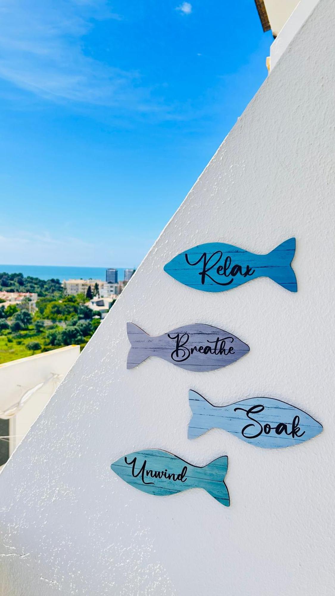 Marea Algarve - Sea View Cozy Sunny Apartment In Alvor Eksteriør bilde